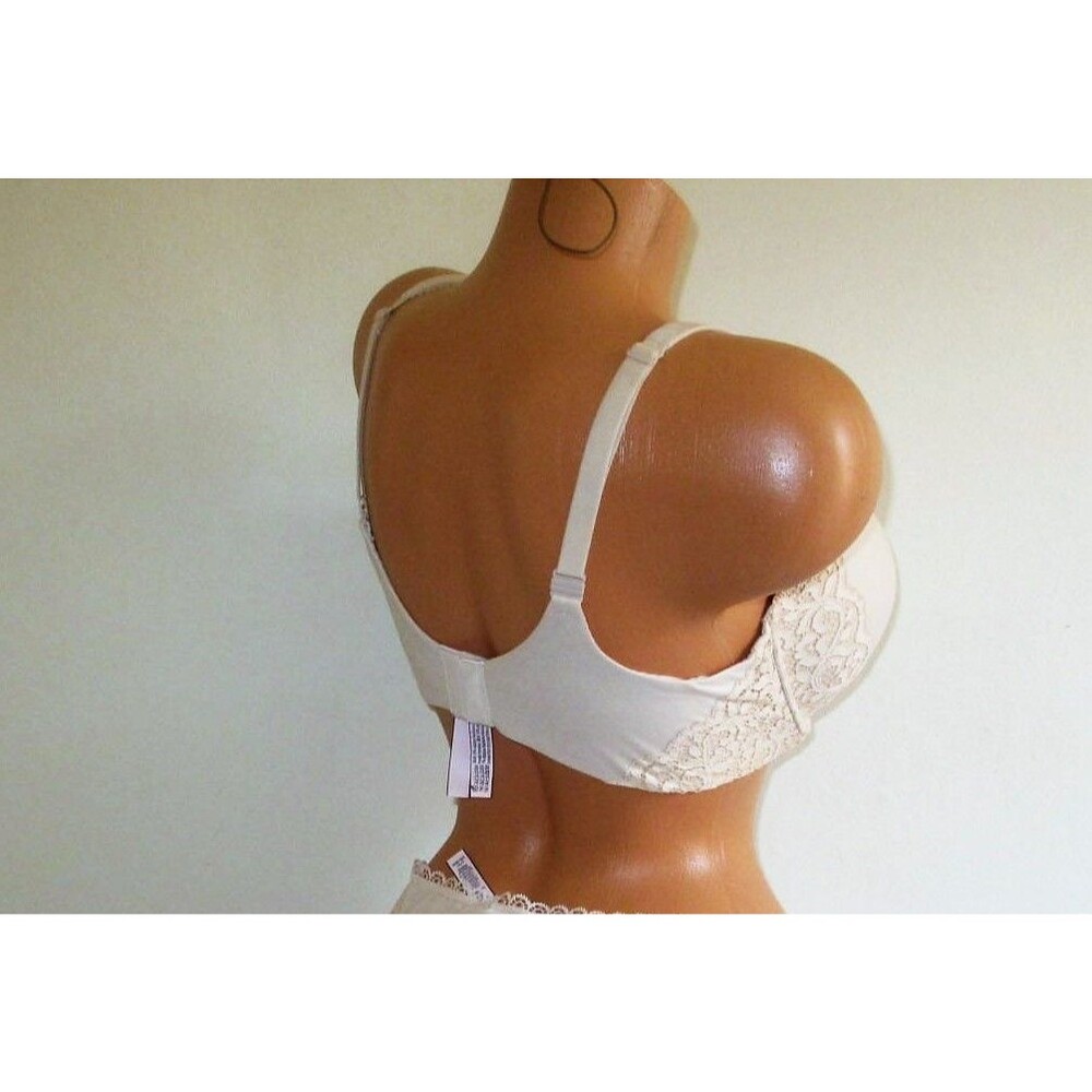 38DDD VICTORIA SECRET Body by Victoria Push-Up Bra Lace Trim Cream nwt - Picture 4 of 7